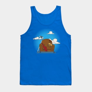 Throne of the Unibrowed King Tank Top